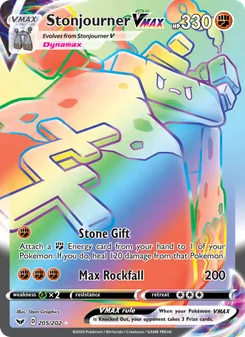 Stonjourner VMAX (Sword & Shield #205)