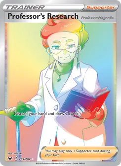 Professor's Research (Professor Magnolia) (Sword & Shield #209)