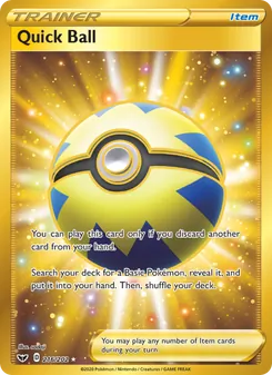Quick Ball (Sword & Shield #216)