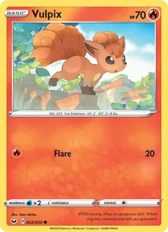Vulpix (Sword & Shield #22)
