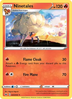 Ninetales (Sword & Shield #23)