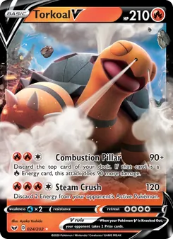 Torkoal V (Sword & Shield #24)