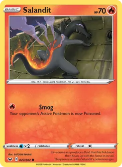 Salandit (Sword & Shield #27)