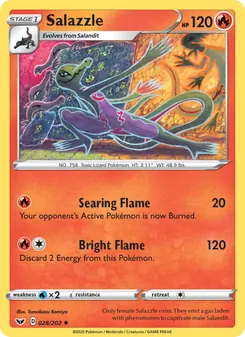 Salazzle (Sword & Shield #28)