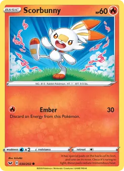 Scorbunny (Sword & Shield #30)