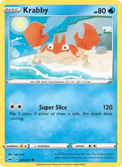 Krabby (Sword & Shield #43)