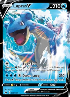 Lapras V (Sword & Shield #49)