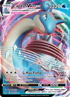 Lapras VMAX (Sword & Shield #50)