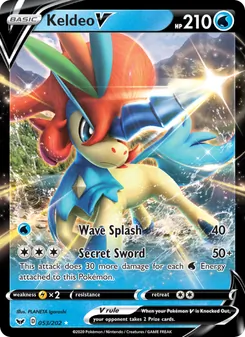 Keldeo V (Sword & Shield #53)