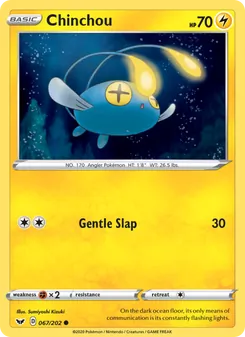 Chinchou (Sword & Shield #67)
