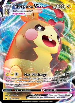 Morpeko VMAX (Sword & Shield #80)