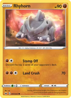 Rhyhorn (Sword & Shield #97)