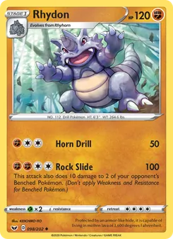 Rhydon (Sword & Shield #98)