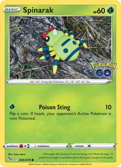 Spinarak (Pokémon GO #006)