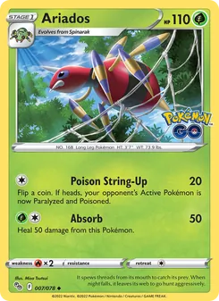 Ariados (Pokémon GO #007)