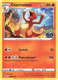 Charmeleon (Pokémon GO #009)