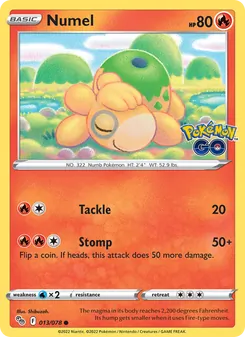 Numel (Pokémon GO #013)
