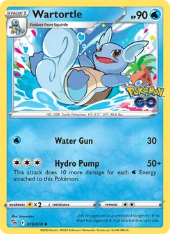 Wartortle (Pokémon GO #016)