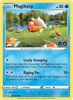 Magikarp (Pokémon GO #021)