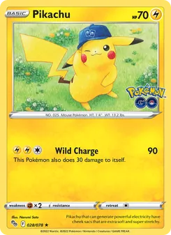 Pikachu (Pokémon GO #028)