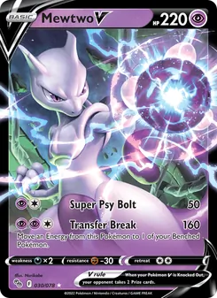 Mewtwo V (Pokémon GO #030)