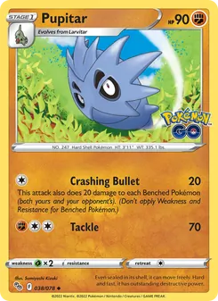 Pupitar (Pokémon GO #038)
