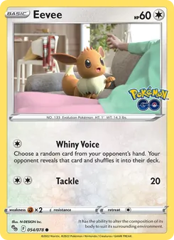Eevee (Pokémon GO #054)