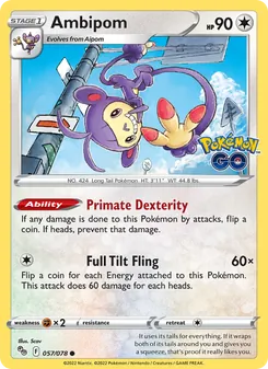 Ambipom (Pokémon GO #057)