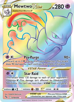 Mewtwo VSTAR (Pokémon GO #079)