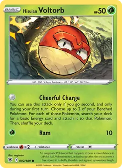 Hisuian Voltorb (Astral Radiance #002)