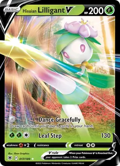 Hisuian Lilligant V (Astral Radiance #017)
