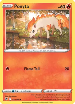 Ponyta (Astral Radiance #021)