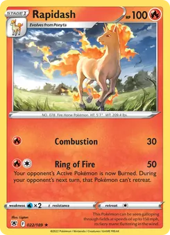 Rapidash (Astral Radiance #022)