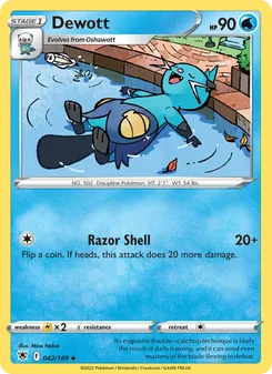 Dewott (Astral Radiance #042)