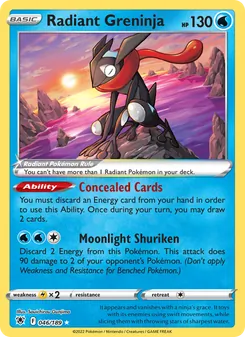 Radiant Greninja (Astral Radiance #046)