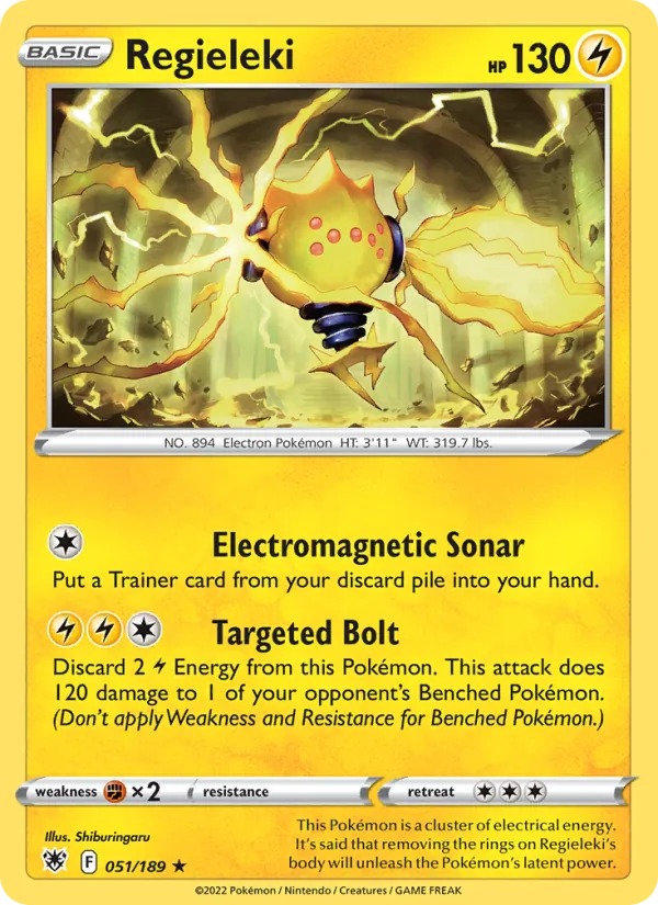 Regieleki — Astral Radiance #051 (Pokémon TCG card)