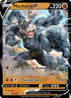 Machamp V (Astral Radiance #072)