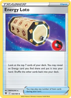 Energy Loto (Astral Radiance #140)