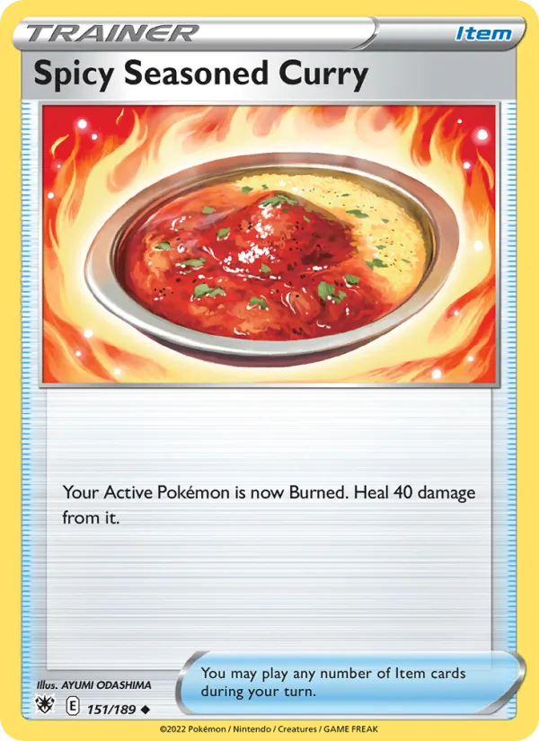 Spicy Seasoned Curry — Astral Radiance #151 (Pokémon TCG card)