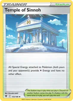 Temple of Sinnoh (Astral Radiance #155)