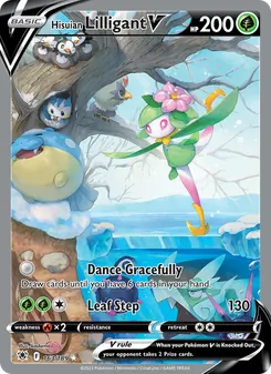 Hisuian Lilligant V (Astral Radiance #163)