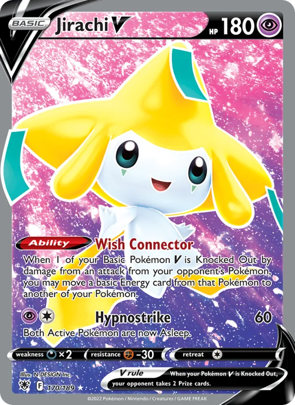 Jirachi V — Astral Radiance #170 (Pokémon TCG card)