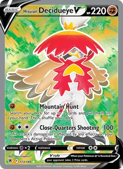 Hisuian Decidueye V (Astral Radiance #173)