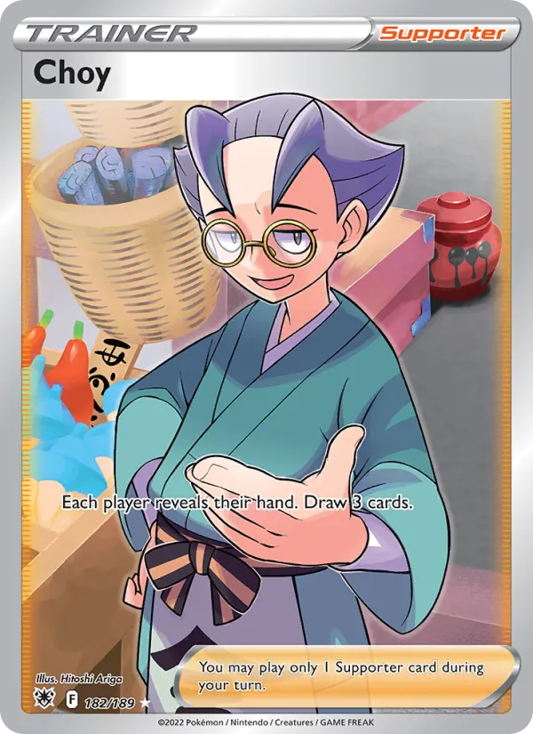 Choy — Astral Radiance #182 (Pokémon TCG card)