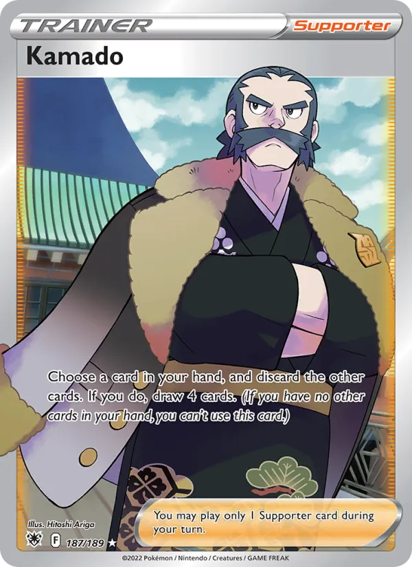 Kamado — Astral Radiance #187 (Pokémon TCG card)