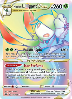 Hisuian Lilligant VSTAR (Astral Radiance #190)
