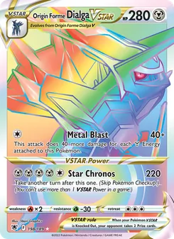 Origin Forme Dialga VSTAR (Astral Radiance #198)