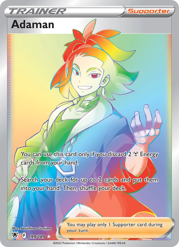 Adaman — Astral Radiance #199 (Pokémon TCG card)