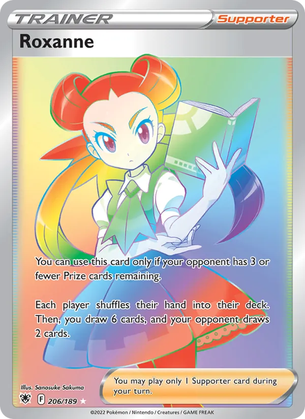 Roxanne — Astral Radiance #206 (Pokémon TCG card)