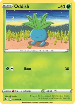 Oddish (Lost Origin #001)